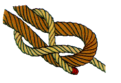 Image of two lines tied together